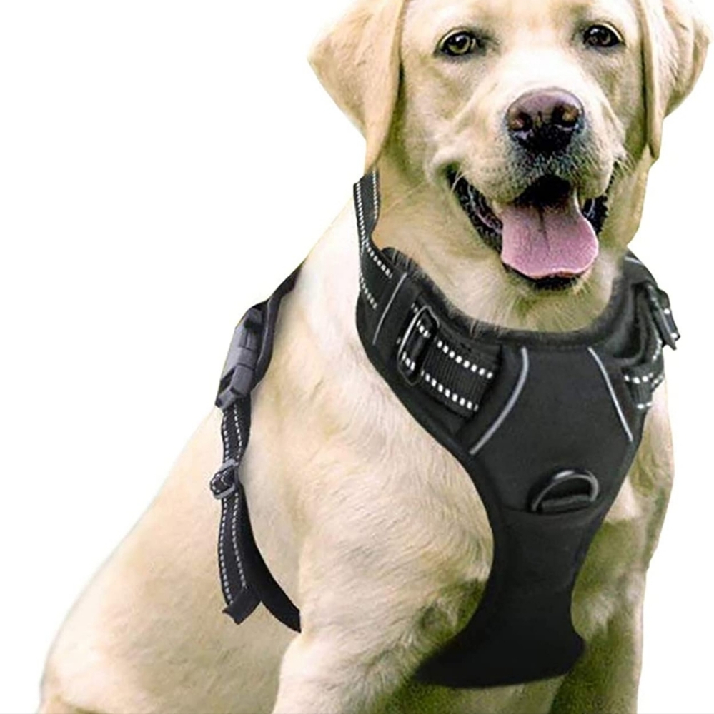 Brand New Dog Harness Large Black NWT